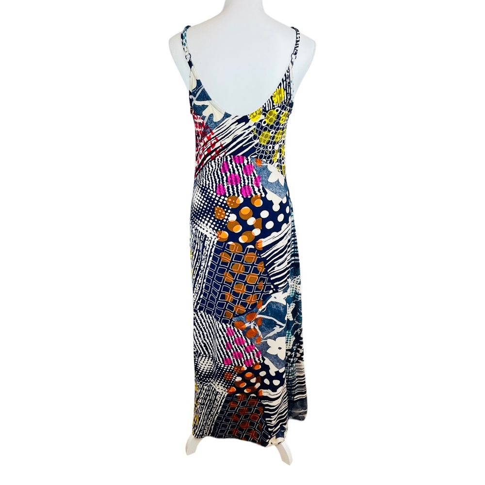 JAMS WORLD Simpson Print Vintage Maxi Sun Dress Size Small - Picture 7 of 13